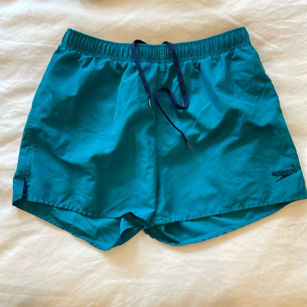 Men’s Speedo swimsuit. Light wear. Like new.